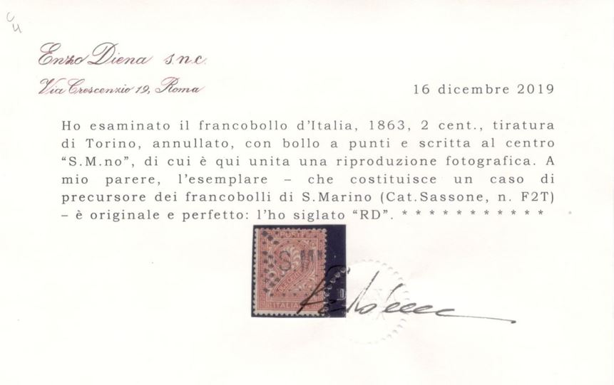 EnzoDienasrl's tweet photo. UN #CERTIFICATO A SETTIMANA 437 https://t.co/dhsIUHuxdo 

https://t.co/TFdgEaeGWX

#filatelia #philately #stamp #francobollo #briefmarken #sello #timbre #diena #enzodiena #expertize #perizia #rsm #sanmarino #vittorioemanuele #torino  #obliteration #postmark #precursore #annullo https://t.co/iTBMIzndCh