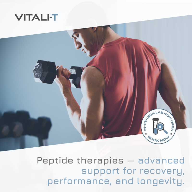 vitalit_clinic's tweet image. Want to take your health and performance to the next level? Peptide therapy might be exactly what you're looking for. 🧬

Ready to explore peptide therapy? Visit vitali-t.clinic or call 503-902-5812. 📲

#PeptideTherapy #PerformanceOptimization #VitaliTStrong