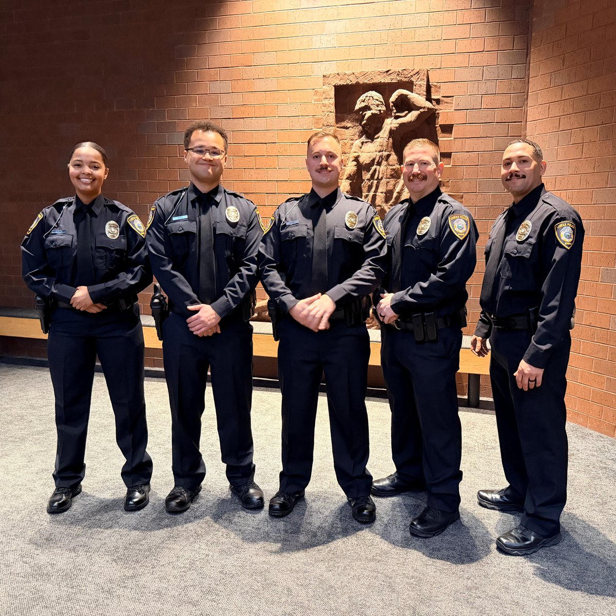 LenexaPolice's tweet photo. Last week, five of our newest officers officially graduated from the police academy, and we couldn’t be more proud of what they’ve accomplished so far.

We’re excited to have them join our team as they begin the next phase of their journey. While academy graduation is a major achievement, they still have several more months of field training ahead before they are ready for solo patrol duties.

They are eager to learn, grow, and serve this community with pride. Please join us in congratulating them as they begin their careers in law enforcement!

▶️https://t.co/uqM49ghZ22