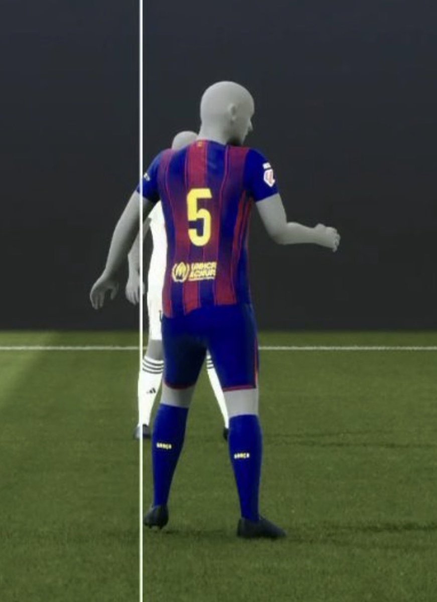 JuandaRM7's tweet photo. 5 (CINCO) MINUTAZOS PARA ANULAR UN CLARÍSIMO FUERA DE JUEGO. Pero el de Mbappé lo sancionaron en 25 segundos (0,00001 micra de bota) https://t.co/g5Ck9KEBes