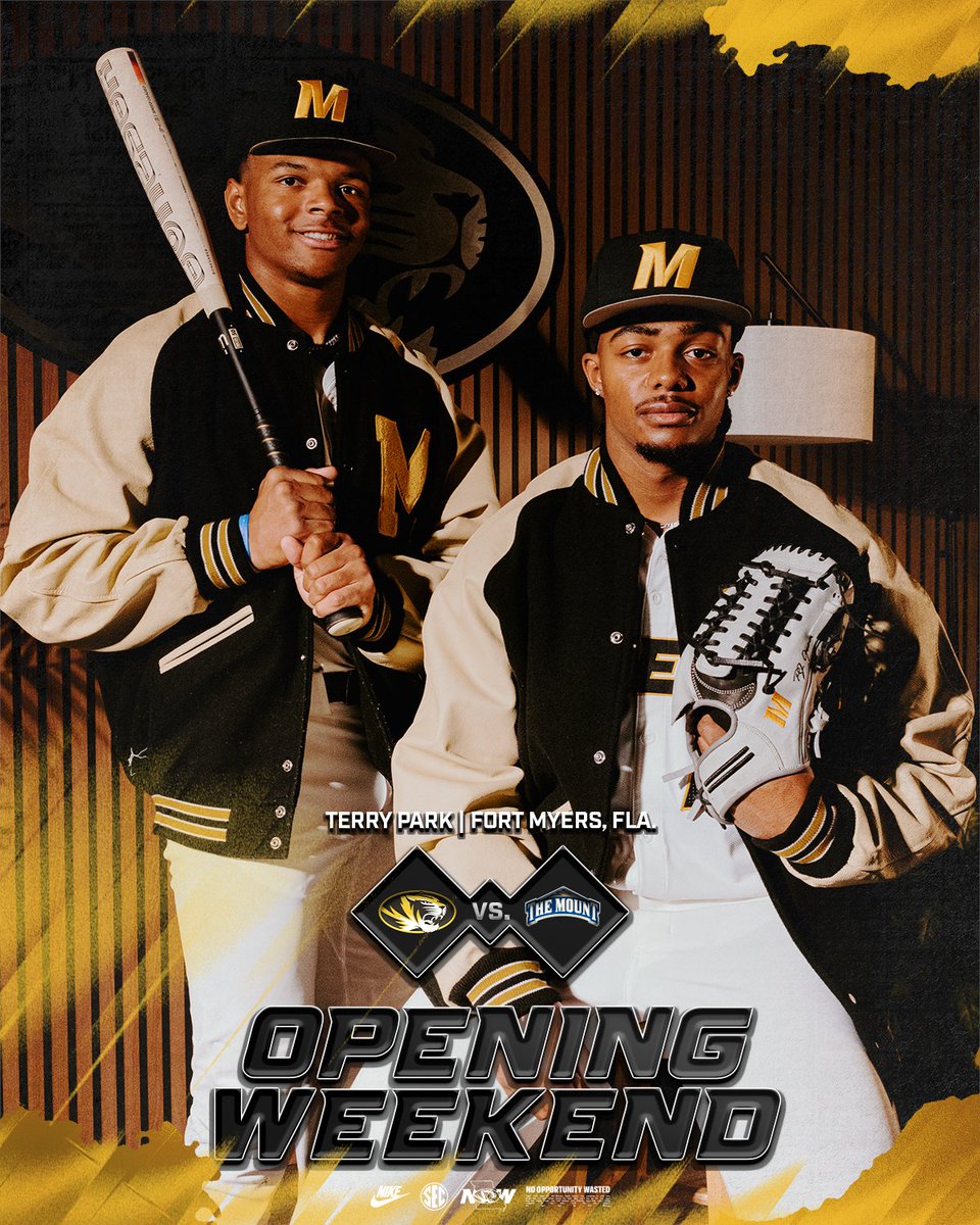 Opening Weekend in the Sunshine State ☀️⚾️

📰 bit.ly/4rjmFYH

#MizzouNOW