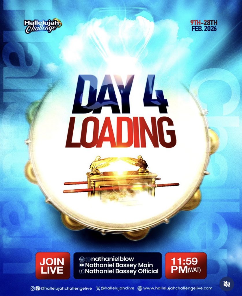 Please don't miss this HC, there's a new anointing on it. Come and let's praise and worship the LORD! 🔥

Spread the word, tag your friends and let's praise tonight!

#HallelujahChallenge 
#HallelujahChallenge2026
#HallelujahChallengeFEB2026