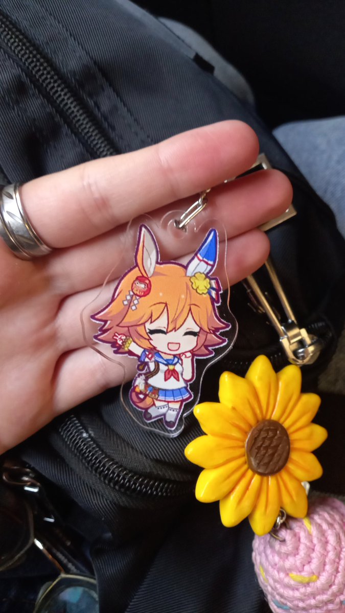 Conseguí un llavero de mi cabra