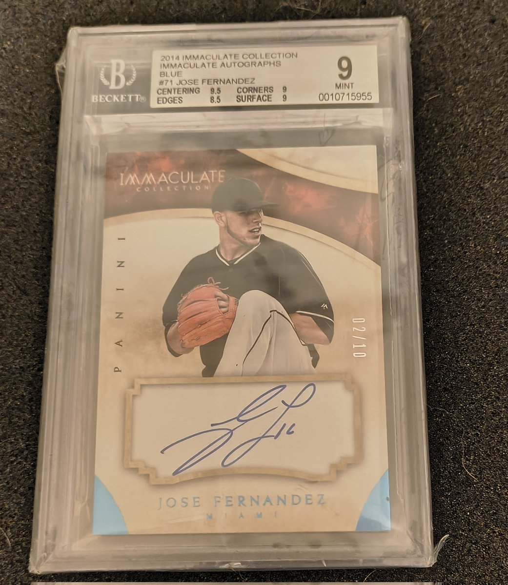 georgiadan1979's tweet photo. Anyone want to trade me some dope Pokemon for this singles or wax

#josefernandez #'d 2/10 

#pokemon #baseball https://t.co/x001EjJWON