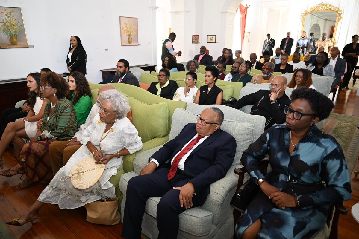 Today I was sworn in as Prime Minister by President Lt. Col. The Most Hon. Jeffrey Bostic. 

I accept this mandate with humility, committed to every Bajan. I thank God, the BLP, my constituents, family &amp; the people for your trust. 

Now is the time to come together as one nation.