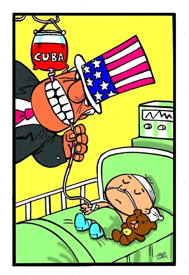🇨🇺 El gobierno estadounidense sigue arremetiendo contra el pueblo cubano 😡 sin embargo muchos hermanos en el mundo se han pronunciado en contra de la orden ejecutiva de  Trump ❤️. 
Cuba no es una amenaza para nadie 🇨🇺
#CubaNoEstáSola 
<a href="/Colina_CTCuba/">Miguel Colina</a>