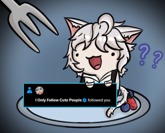 I Only Follow Cute People tweet media