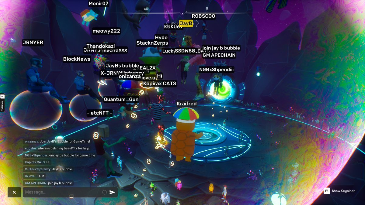 game time 18
super duper mega galactic event <a href="/ClassicsCrypto/">Jay B 😻🚀</a>  I loved everything, all the chicks, bamboni, unreal