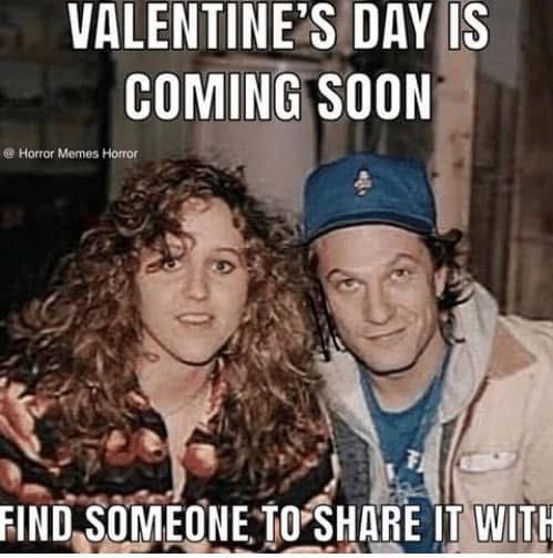 horrornerd1313's tweet image. 😜🤣  #ValentinesDay #HorrorFamily