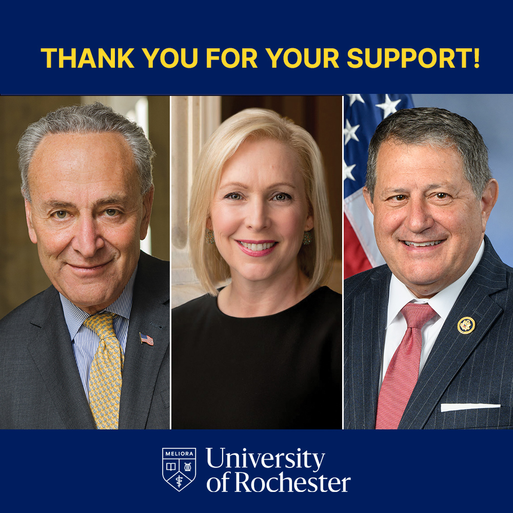 University of Rochester tweet media