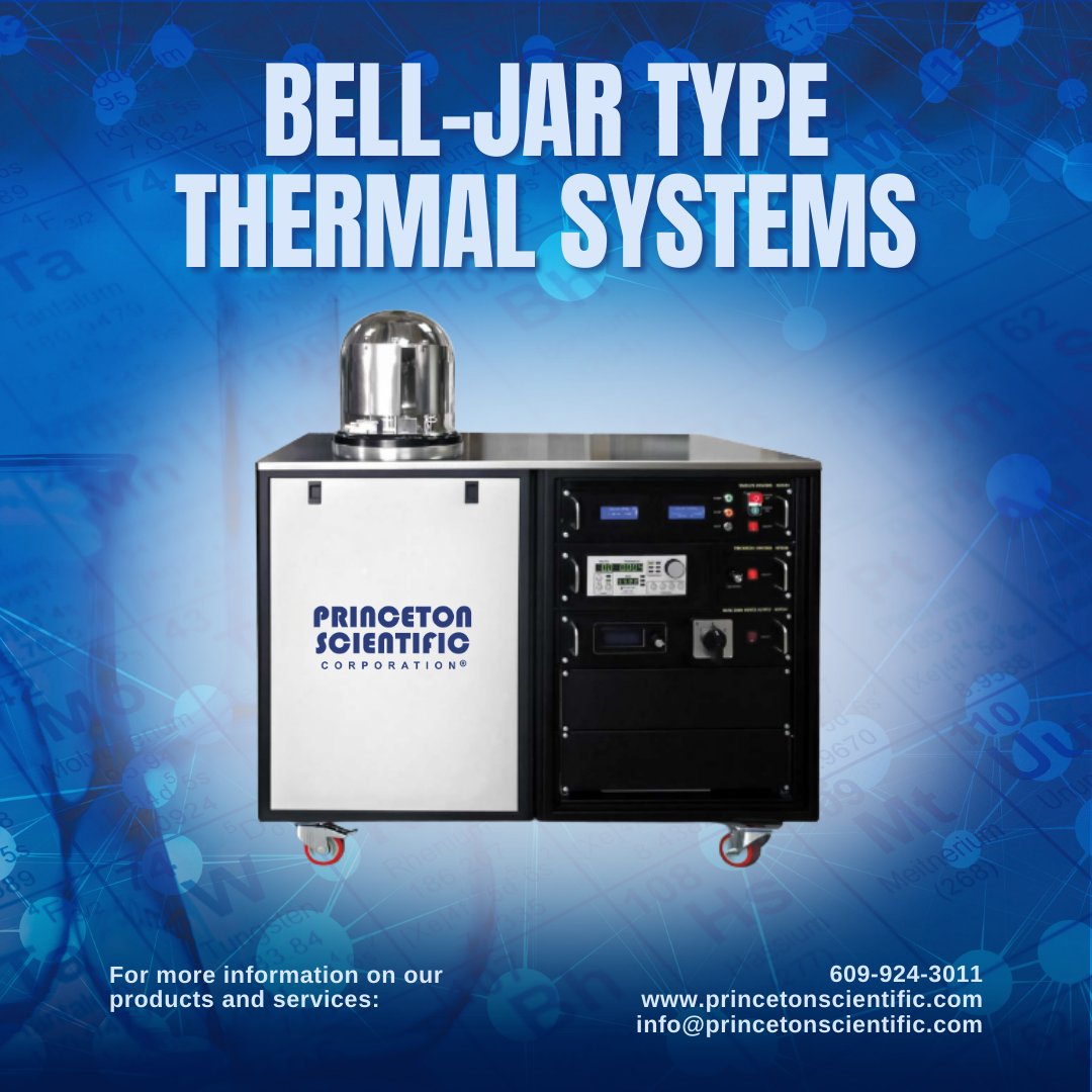 With space for up to four evaporators, support for sequential or co‑deposition, and a 4" rotating universal sample holder (with adapters for smaller wafers), they offer major flexibility beyond our DTE/DTT units. Click the link for more info: princetonscientific.com/vacuum-systems