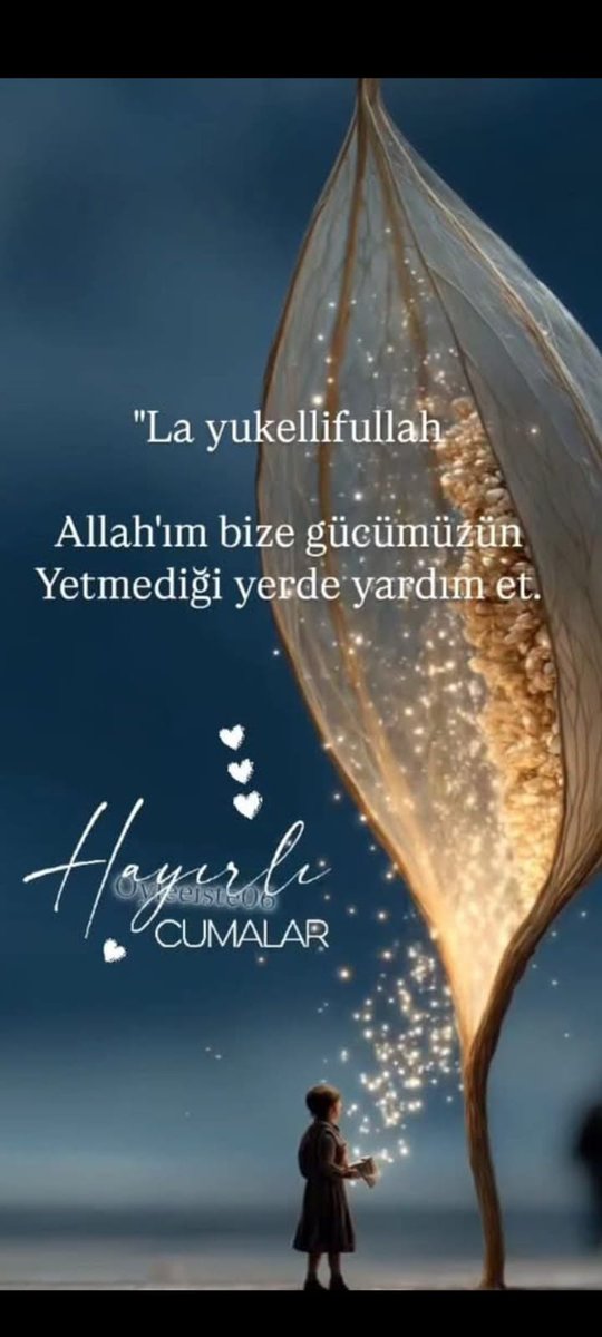 Hayırlı Cumalar diliyorum 🤲