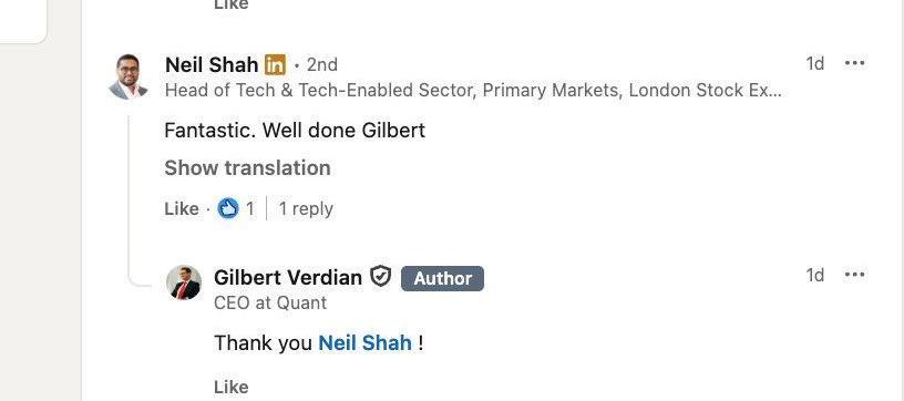 SanNL11's tweet photo. Just in: London Stock Exchange going  onchain live this year 👀

Powered by $QNT

🔥🔮 https://t.co/wUag9o3Ud8
