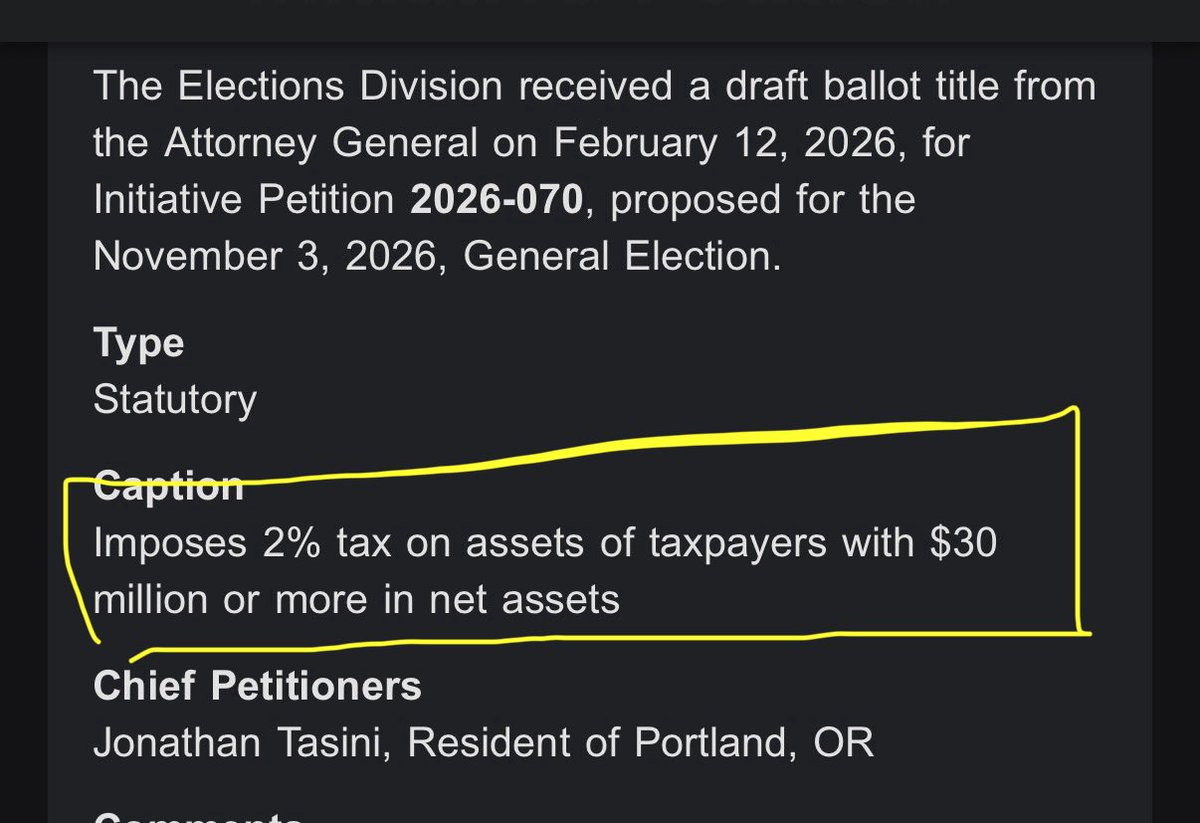 A new IP..”tax the rich”