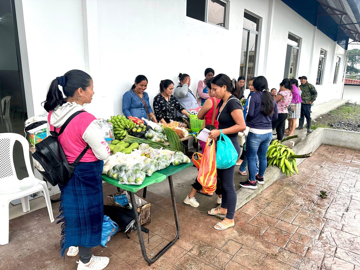 📍#Pastaza | 25 emprendedoras, usuarias del Bono de Desarrollo Humano, participaron en la Feria Emprende organizada por la Dirección Distrital en Puyo.

Impulsamos sus iniciativas productivas nacidas del Crédito de Desarrollo Humano
#MDHenTerritorio
#ElNuevoEcuadorCumple