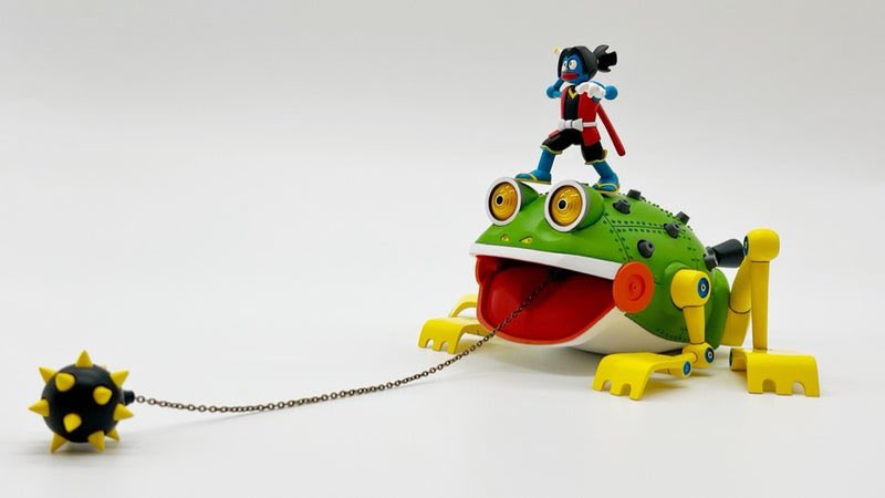 BENRI工房Chobiさんのガマロボは今にも動き出しそうな迫力と躍動を感じる