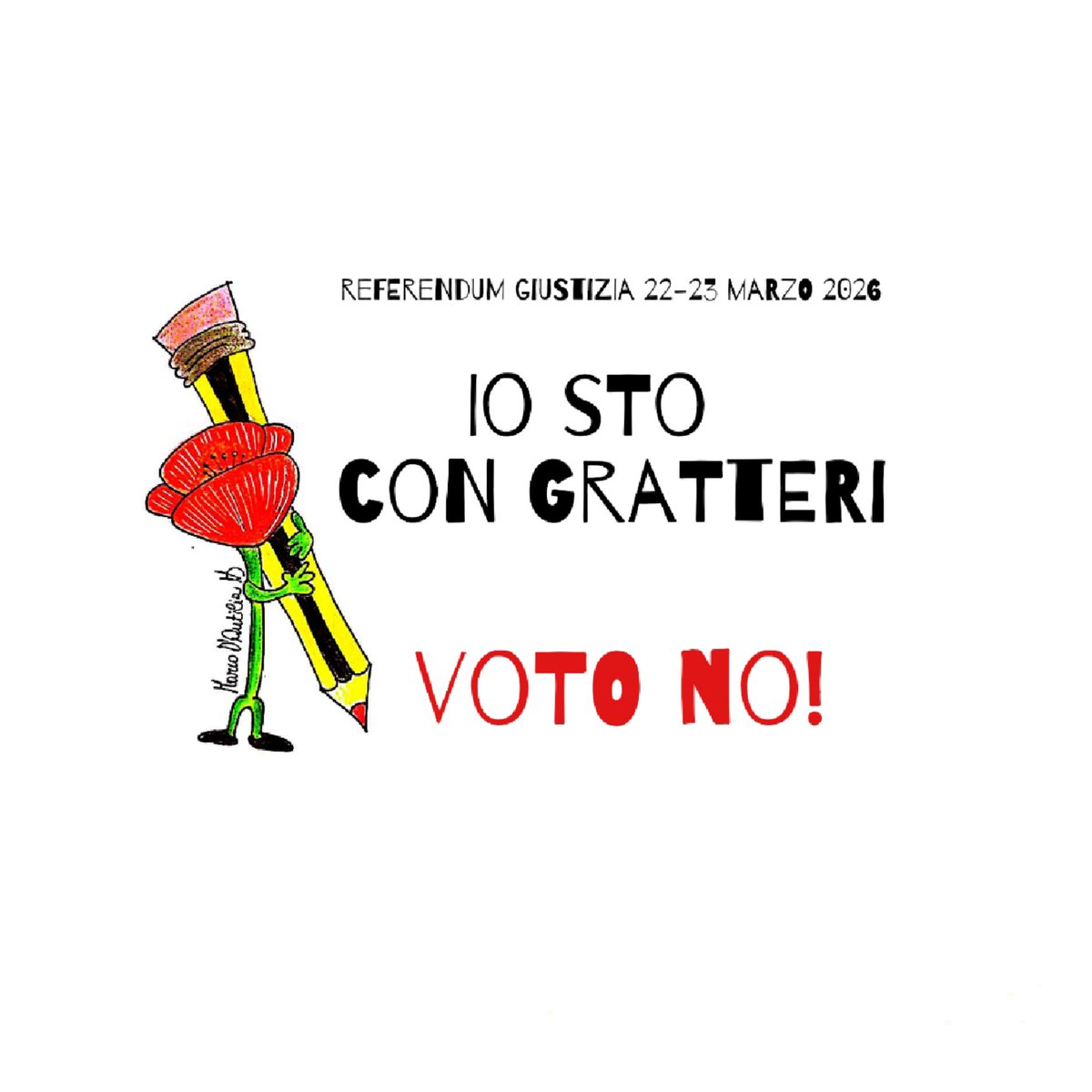disegnini's tweet photo. Io sto con Nicola Gratteri
Voto No! 

🌹⚖️✍🏼

#Referendum2026 #REFERENDUMGIUSTIZIA #nicolagratteri #giustodireno #iovotono https://t.co/8uQNQX1Xl6
