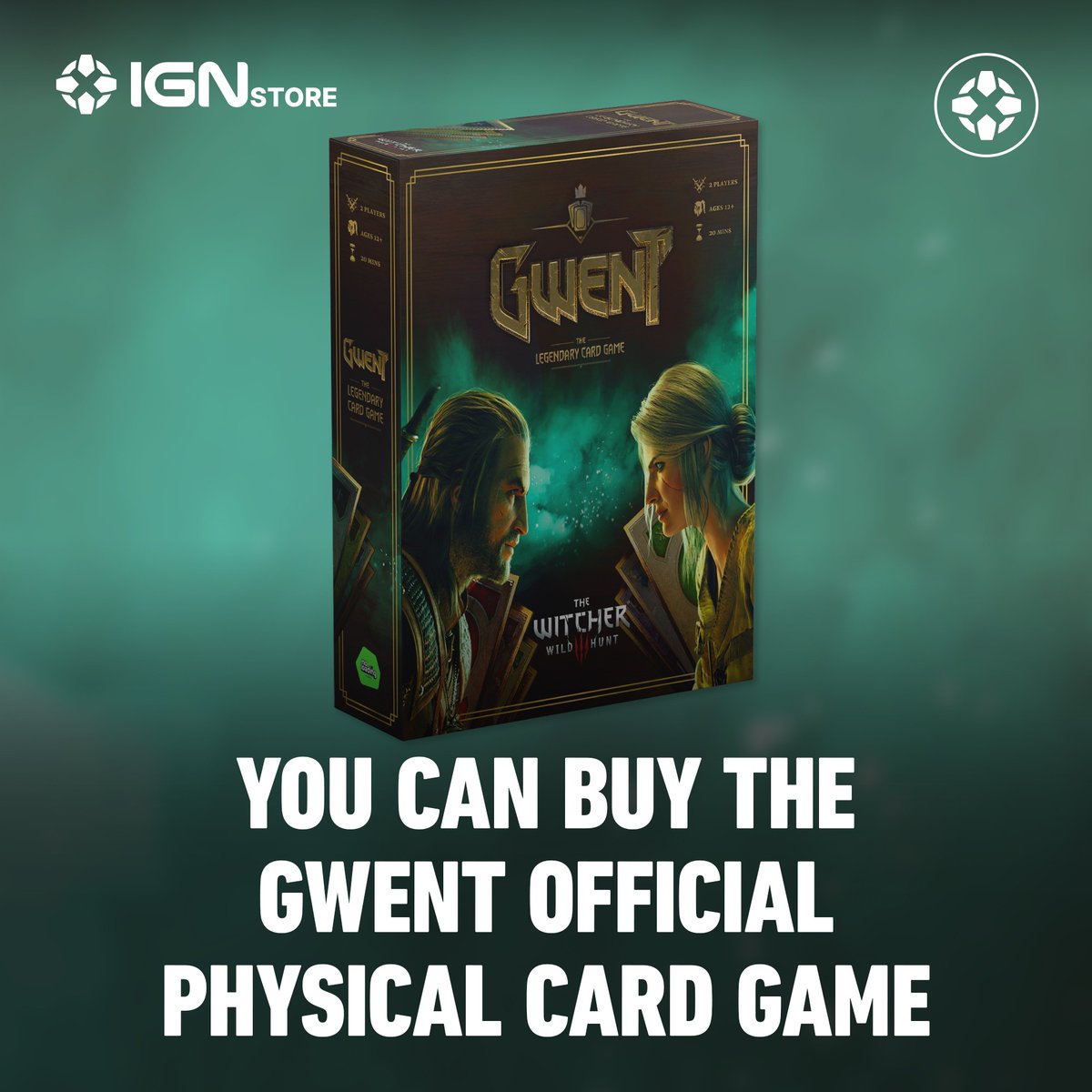 Experience The Witcher universe in an entirely new way with Gwent: The Legendary Card Game!

Inspired by the iconic mini-game from The Witcher 3: Wild Hunt, this official physical edition brings the strategic, faction-based card game to your tabletop.

Order now on the <a href="/IGNStore/">IGN Store</a>: