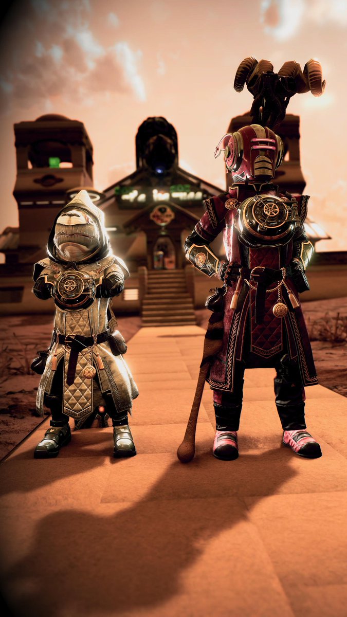 Les gardiens du temple feat <a href="/Damask_Red/">Red-Damask</a>  #NoMansSky <a href="/hellogames/">Hello Games</a> <a href="/NoMansSky/">Sean Murray</a> #VirtualPhotography