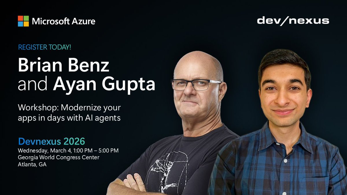 Java at Microsoft tweet media