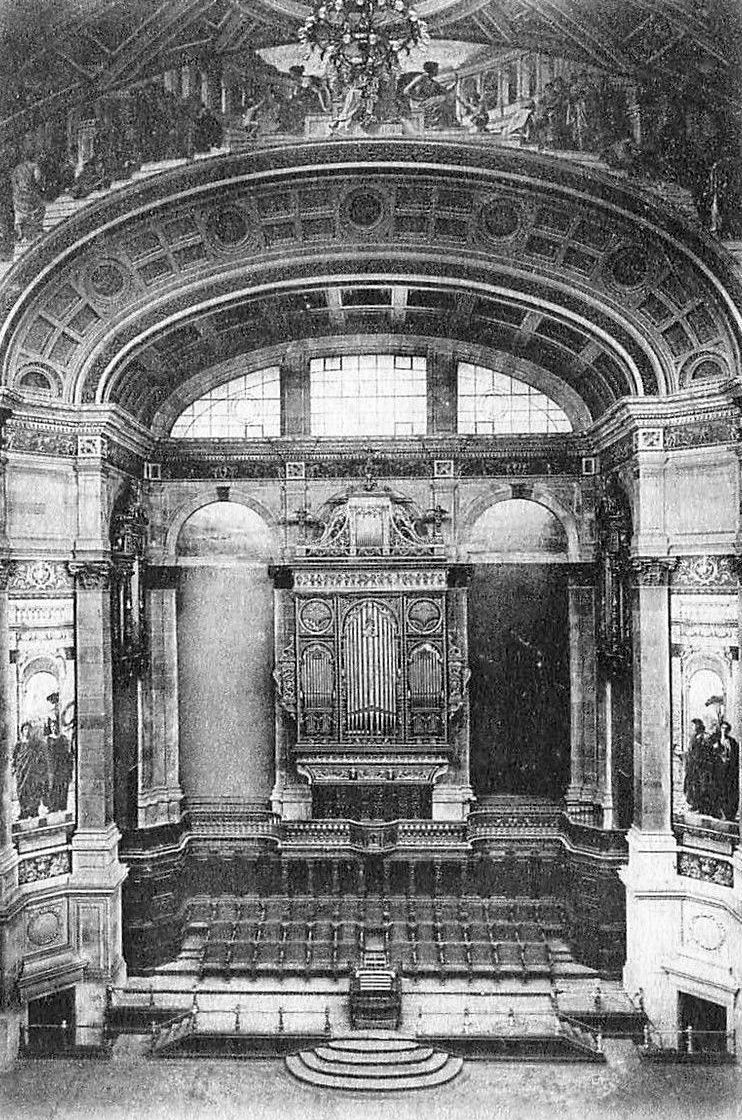 tourscotland's tweet photo. Old Tour #Scotland #Ancestry Travel Visit #Genealogy #Scottish Family #History Blog #photography of the interior of McEwan Hall in #Edinburgh. It was presented to the University in 1897 by #William #McEwan, brewer and politician https://t.co/mJmtIzCwmf https://t.co/vu0BDWMKda