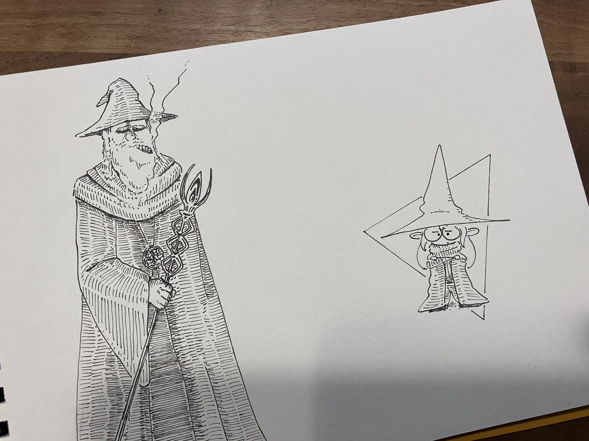 魔法使い爺と魔法使い餓鬼