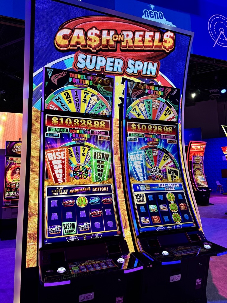 A new way to play Wheel of Fortune Slots! Wheel of Fortune Cash on Reels brings together the iconic wheel and fast-paced Cash on Reels gameplay to create an experience full of anticipation and surprises. Learn more: bit.ly/4rQqyEo

#IGT #IGTGaming