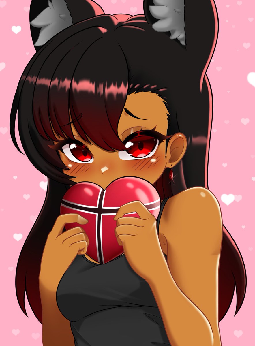 🌸❤️ Would you accept Yuu for Valentine's Day? ❤️🌸
#originalcharacter #kemonomimi