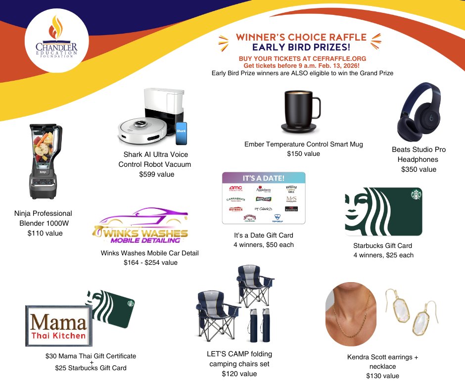 Chandler Education Foundation tweet media