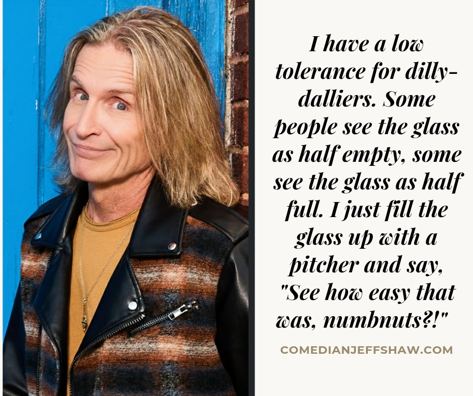 Comedian Jeff Shaw tweet media