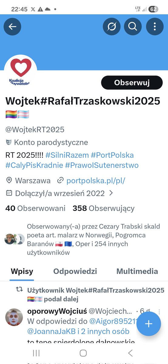 ‼️‼️‼️PRZEBIERANIEC‼️‼️‼️‼️
UWAGA UWAGA PILNE
Za niebieską akcją znowu mamy gości ,którzy chcą się do nas przedrzeć. 
To juz drugi dziś GAGATEK
W nitce podaję przykłady, ale poszukajcie sami....
Nie podaje nazwy konta ale tu macie👇👇👇👇👇