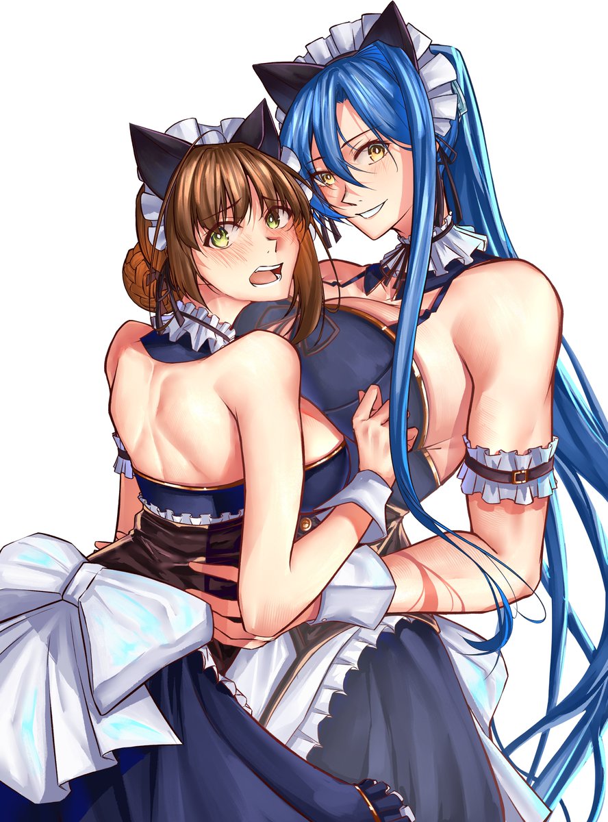 Moren_eh's tweet image. Duvalie and Laura comm