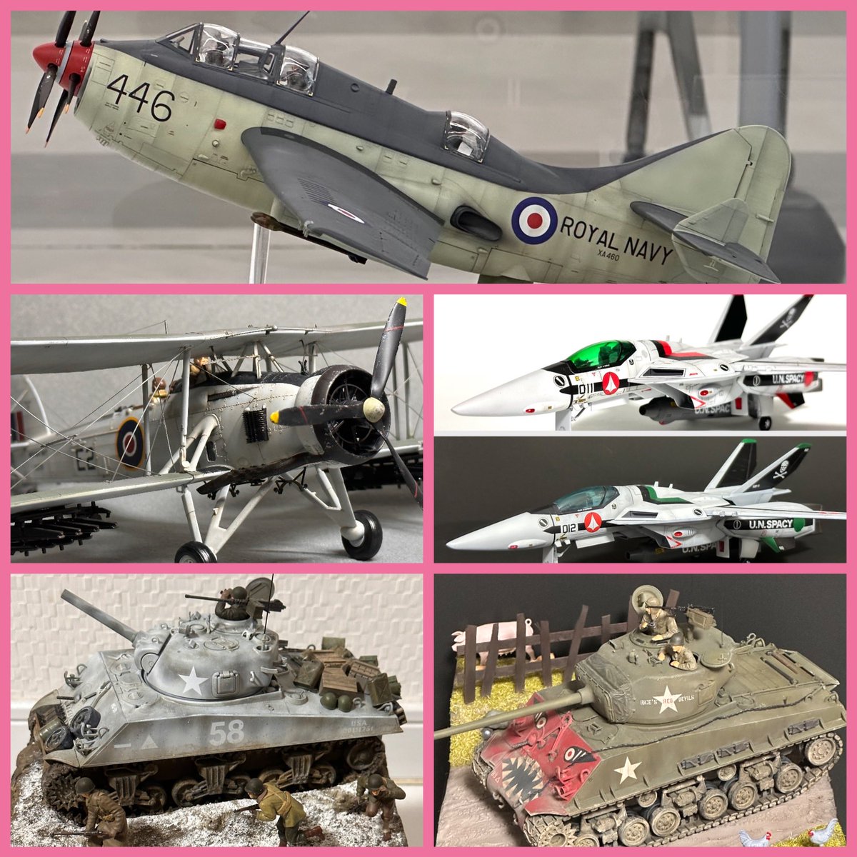 BB戦士、飛行機、戦車など、色々な物を作る雑食系モデラーです✨
#私はこういう模型を作っています