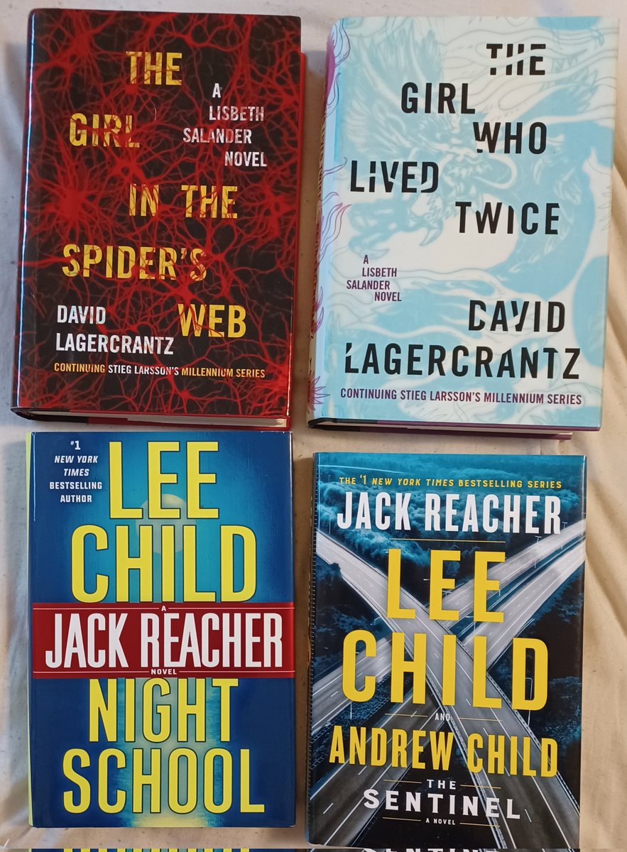 CardDreamer's tweet photo. #DClass #DRailed #Books
Picked up 4 new books today. I had no idea Girl With The Dragon Tatoo got a 2nd trilogy!! I just need to get the 2nd book. I'm excited!! https://t.co/OWuCgyolsE