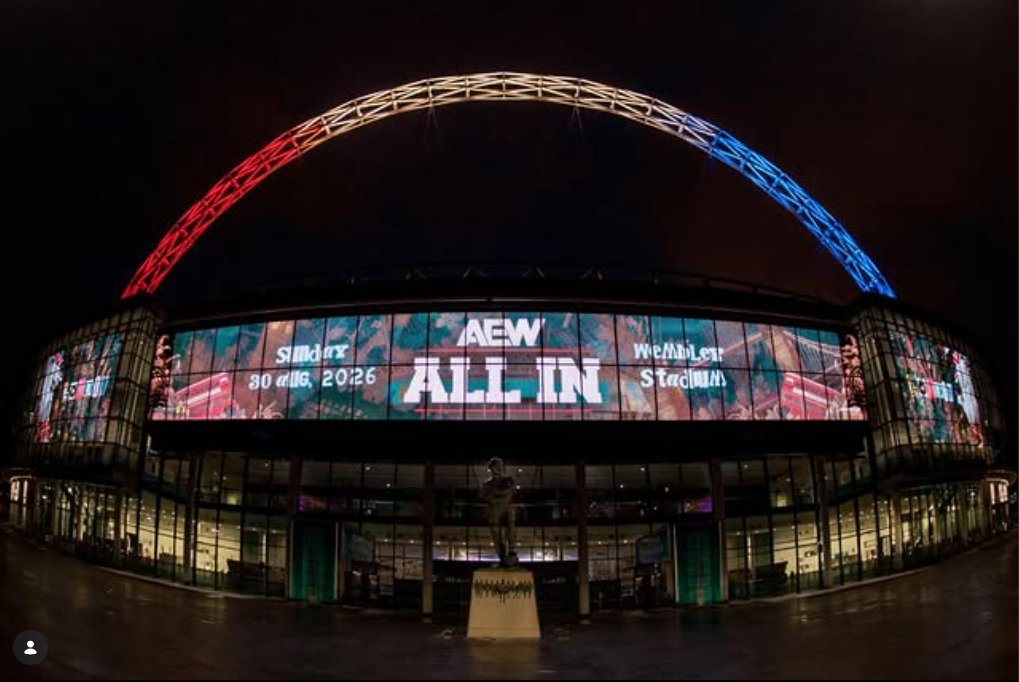 AEW Ticket Map Updates tweet media