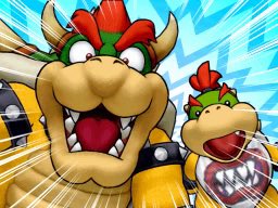 From Mario Party DS, his expression stayed the exact same for years LOL