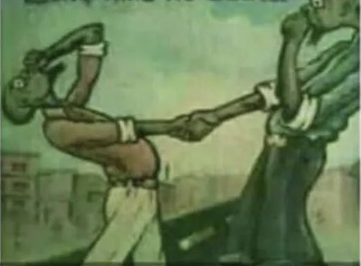 Je reste pro mais si je croise un négro que que je connais ça fini comme ça obligé