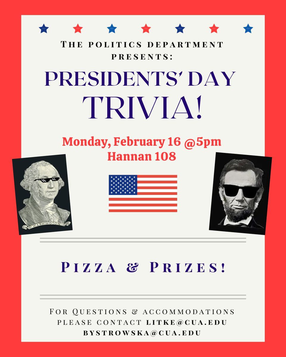 CUA Politics tweet media