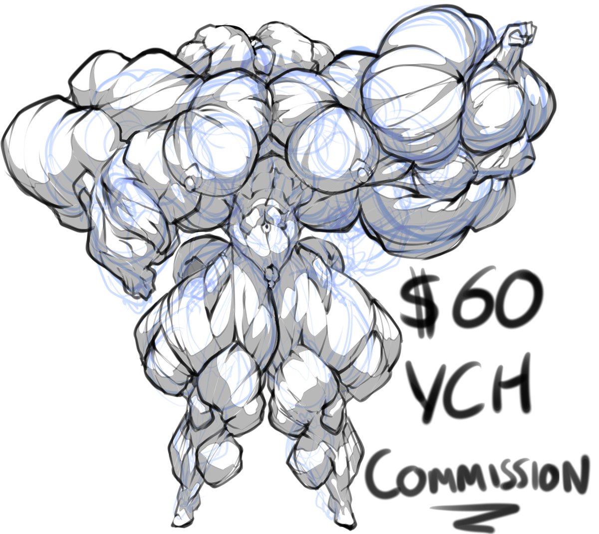 YCH (YOUR CHARACTER HERE) Commission template on offer. 😉   

Purchase it for $60 and the pic will be adopted to a character of your choice and will be colored in as well. :)