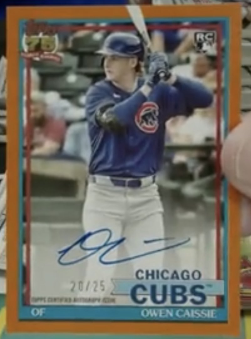 davefleming9's tweet photo. @CardPurchaser as a Cubs fan, this hit was both sweet and salty… https://t.co/juxfk6v7Or