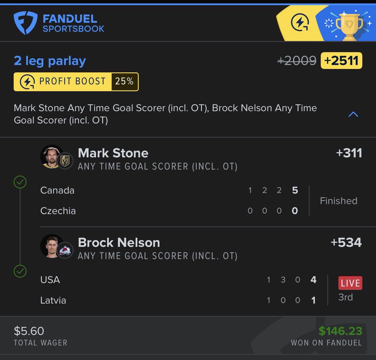 bprather16's tweet photo. @fourfigureplays @ParlayScience @ActionNetworkHQ LFG!!! https://t.co/NsiQBfQshW