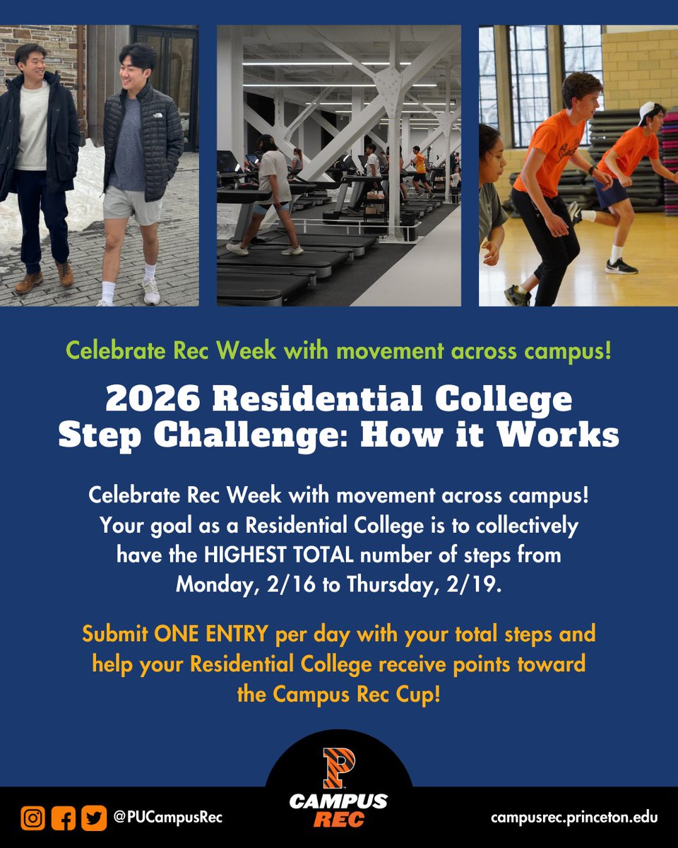 Princeton Campus Recreation tweet media