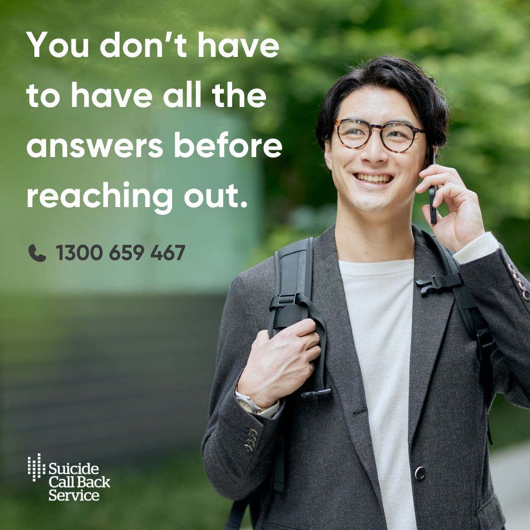 Suicide Call Back Service tweet media