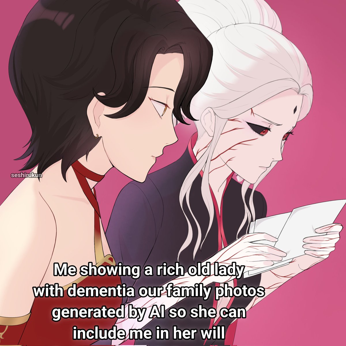 Cinder meets Salem #RWBY