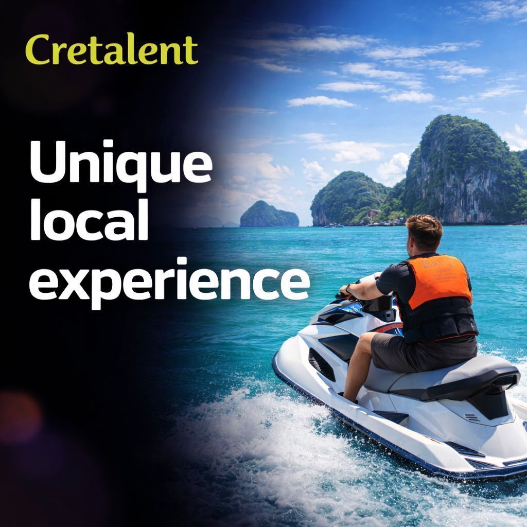Cretalent's tweet photo. With #Cretalent, every trip is a Unique Adventure. ✨✈️
Speed. Splash and Freedom. 🌊🔥 
Where’s your next adrenaline rush? ⛷️ 

#web3 #travel #traveladdict #crypto https://t.co/7l07kr2tTP
