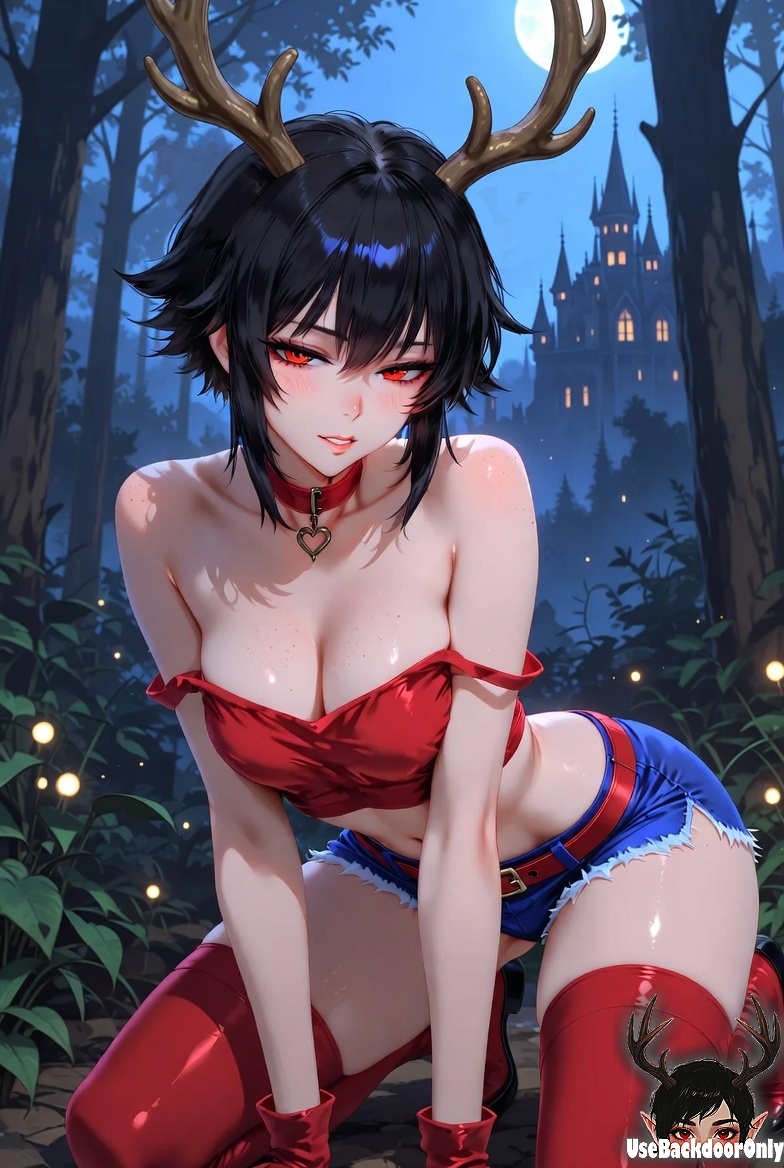 Kneeling under the stars, waiting for my hunter… are you ready?