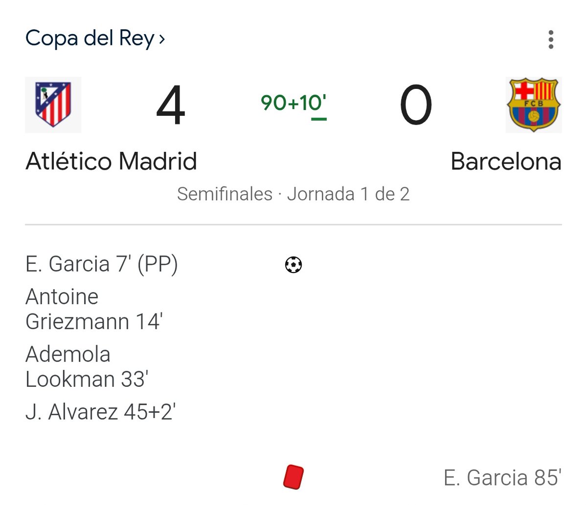 PALIZA HISTÓRICA DEL ATLÉTICO AL BARCELONA 🤣🤣🤣🤣🤣

NO DIGAS NADA SOLO, DA RT 🤣🤣🤣🤣🤣🤣