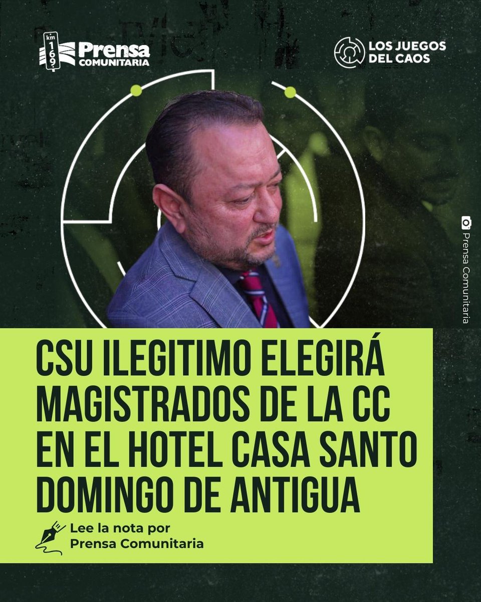 CSU ilegitimo elige magistrados en Hotel Museo Casa Santo Domingo

El Consejo Superior Universitario de la USAC realizará en el hotel de Antigua Guatemala la designación de su magistrado ante la CC. Es la segunda elección en menos de dos semanas y ocurre bajo amparos y