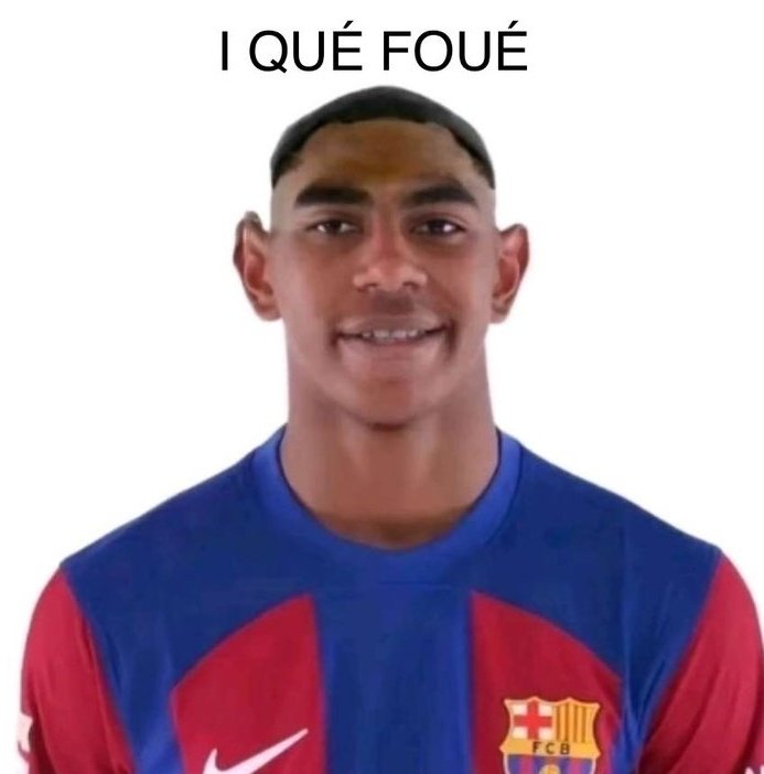 Lamine Yamal cuando el rival no es el Inter de Bogotá: