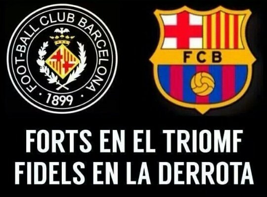 Visca el Barça, sempre. #FCB #FCBarcelona